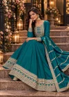 Reenkal By Aurraa Premium Silk Embroidery Gown With Dupatta 